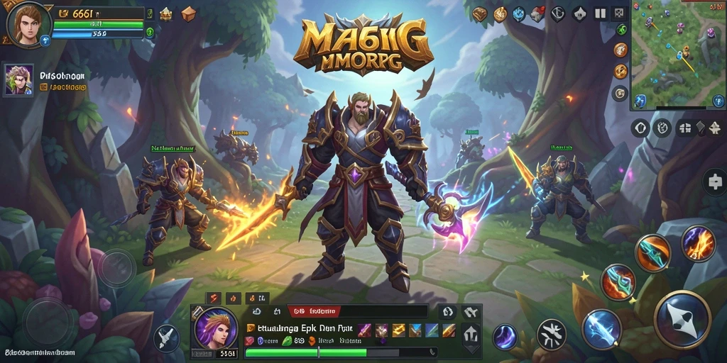 Gameplay dinamis di dunia epik 666I dengan grafis menawan.