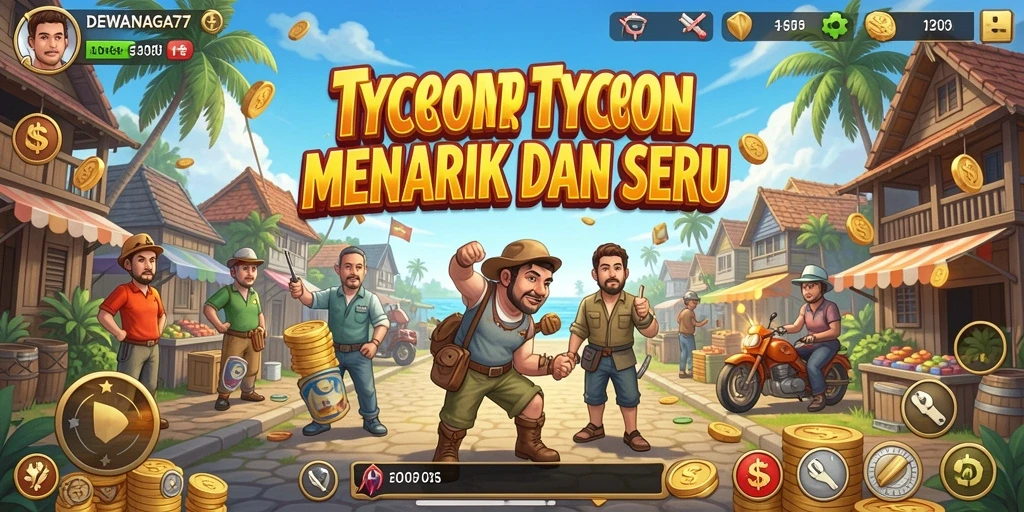 Tampilan gameplay DEWANAGA77 yang seru dan interaktif.