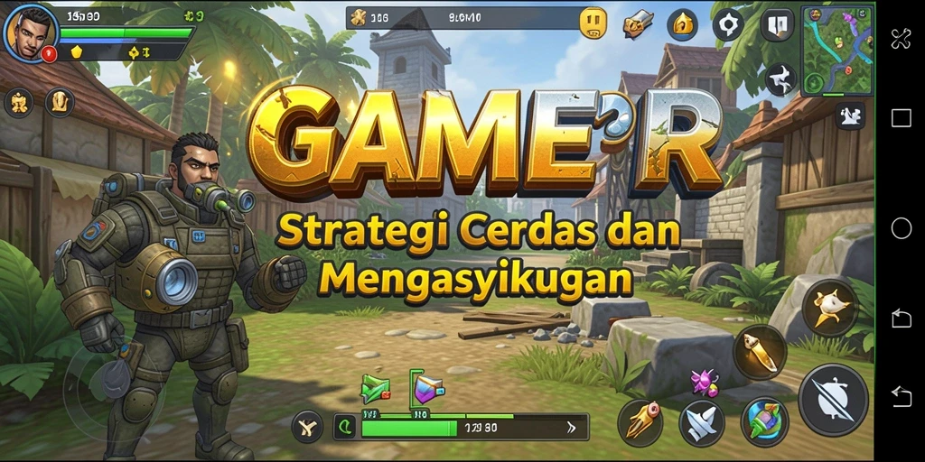 Tampilan gameplay menarik dari GAMERP yang menampilkan strategi dan taktik.