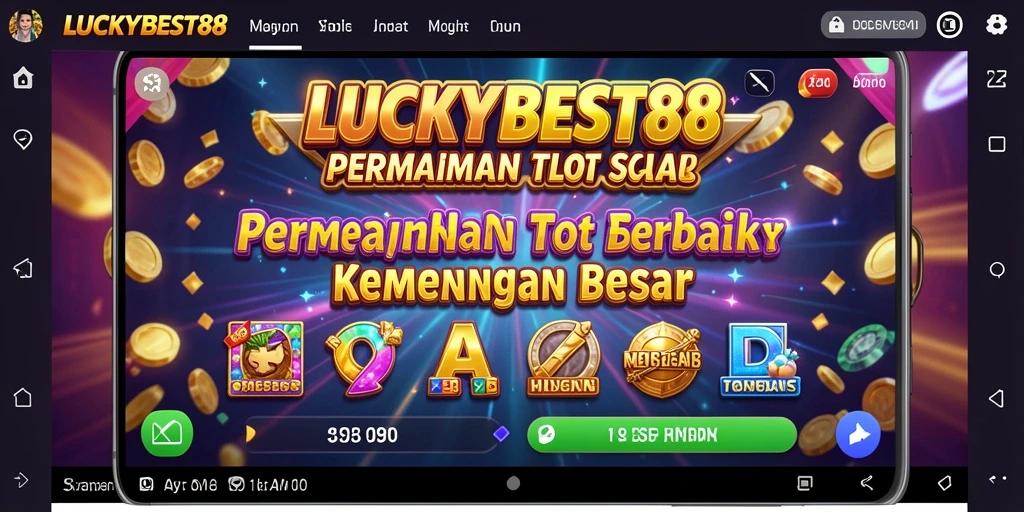 Screenshot gameplay LUCKYBEST88 menampilkan pengalaman slot yang menarik.