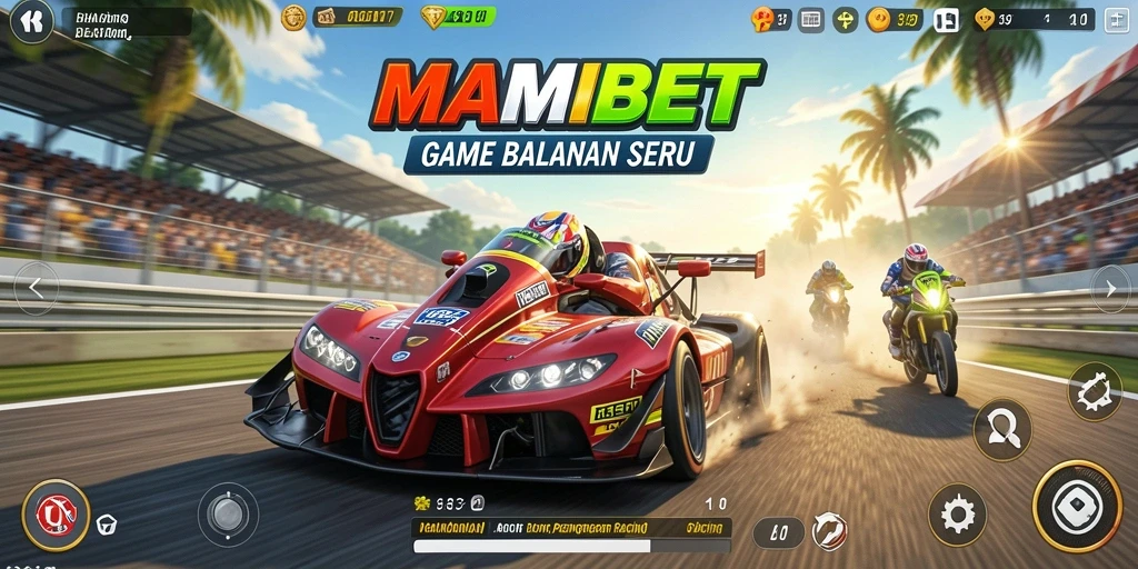 Tampilan menarik dari gameplay MAMIBET yang menegangkan.