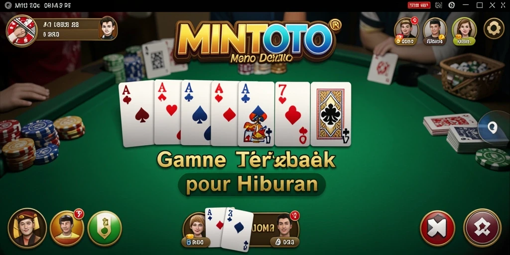 Screenshot gameplay MINTOTO menampilkan suasana seru bermain Domino.