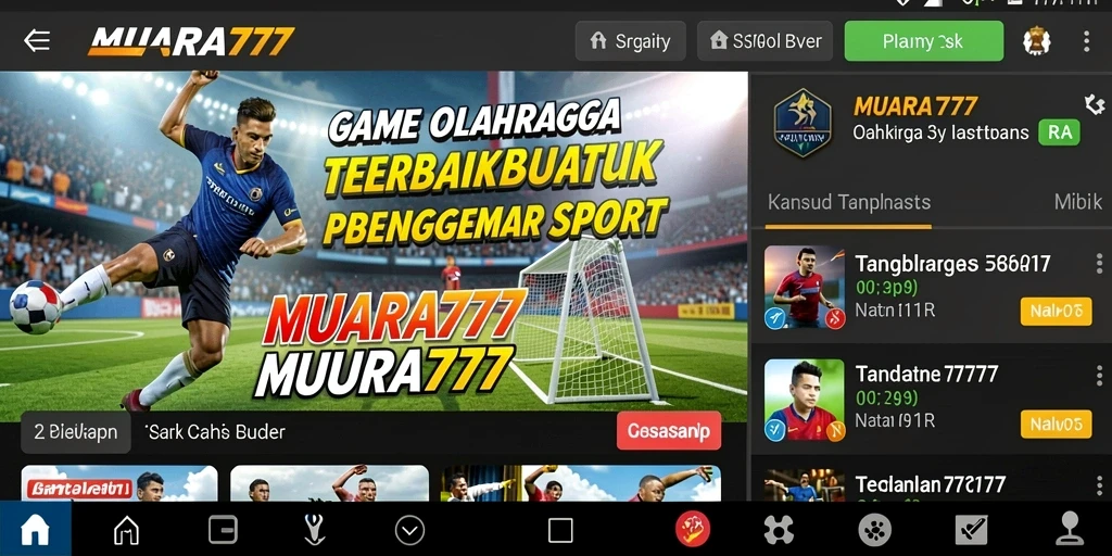 Tampilan utama gameplay MUARA777 yang penuh aksi dan strategi.