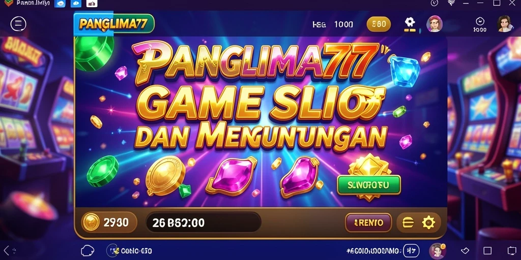 Menampilkan gameplay seru dan interaktif di PANGLIMA77.