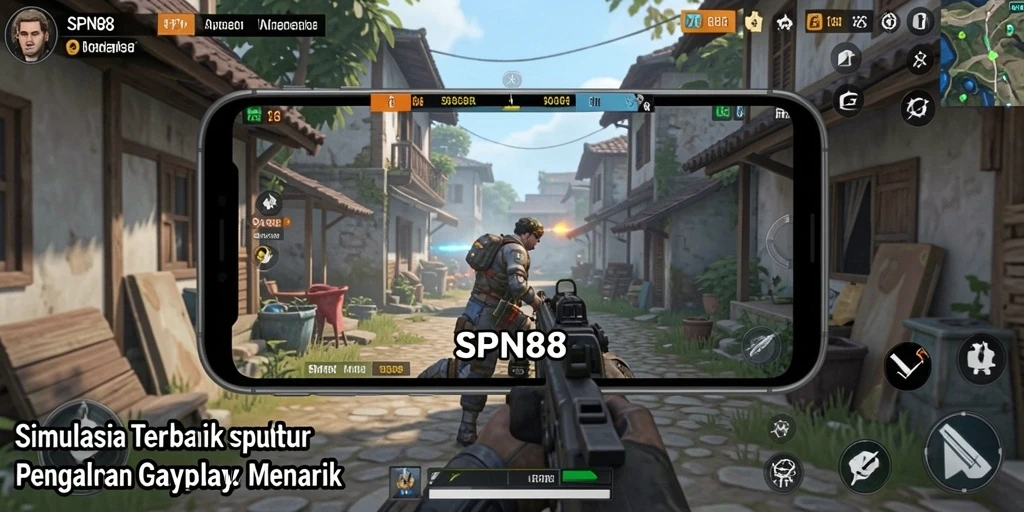 Tampilan gameplay SPN88 dengan misi simulasi yang menarik.