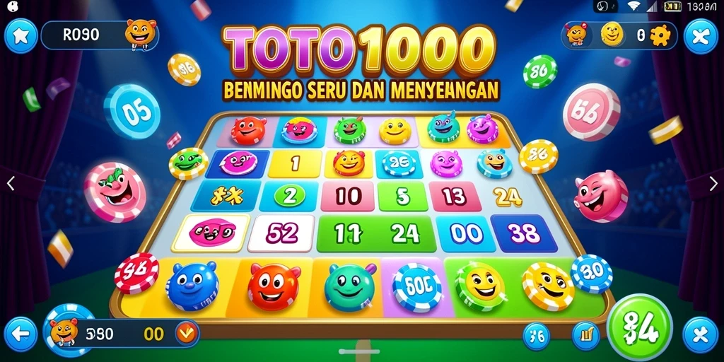 Tampilan gameplay Bingo yang menegangkan dan seru.